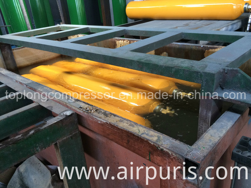 150bar 200bar Seamless Steel Oxygen Nitrogen Hydrogen Argon Helium CO2 Gas Cylinder CNG Cylinder
